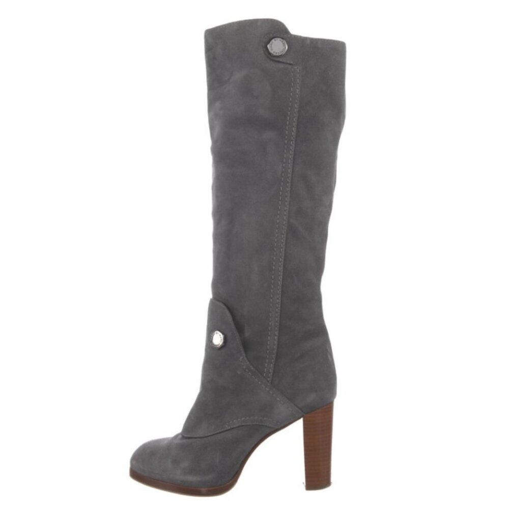 Marc Jacobs Boots Grey Suede Y2K Vintage sz 38.5
